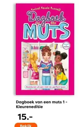 The Read Shop Dagboek van een muts 1 kleureneditie aanbieding