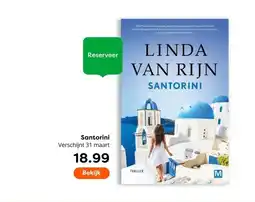 The Read Shop Santorini aanbieding