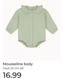 Prenatal Mousseline body aanbieding