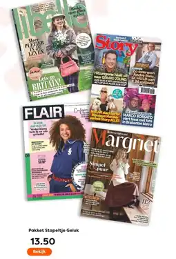 The Read Shop Pakket stapeitje geluk aanbieding