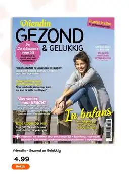 The Read Shop Vriendin gezond en gelukkig aanbieding