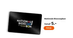 The Read Shop Nationale bioscoopbon aanbieding