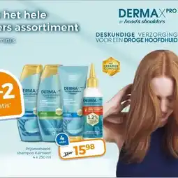 Trekpleister DERMAXPR BY head&shoulders DESKUNDIGE VERZORGING VOOR EEN DROGE HOOFDHUID aanbieding