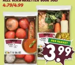 MCD Supermarkt ALLE VERSPAKKETTEN VOOR SOEP aanbieding