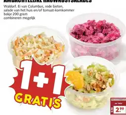 MCD Supermarkt AMBACHTELIJKE RAUWKOSTSALADES aanbieding