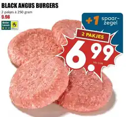 MCD Supermarkt BLACK ANGUS BURGERS aanbieding