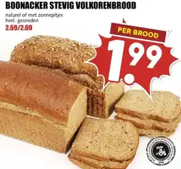 MCD Supermarkt BOONACKER STEVIG VOLKORENBROOD aanbieding