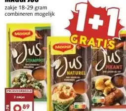 MCD Supermarkt MAGGI JUS aanbieding