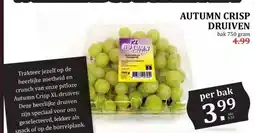 MCD Supermarkt AUTUMN CRISP DRUIVEN aanbieding