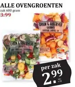 MCD Supermarkt ALLE OVENGROENTEN aanbieding