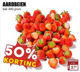 MCD Supermarkt AARDBEIEN aanbieding