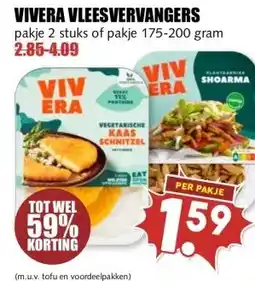 MCD Supermarkt Vivera vleesvervangers aanbieding