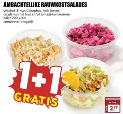 MCD Supermarkt Ambachtelijke rauwkostsalades aanbieding