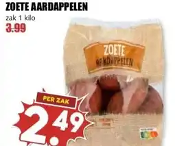 MCD Supermarkt Zoete aardappelen aanbieding