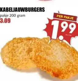 MCD Supermarkt Kabeljauwburgers aanbieding