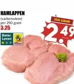 MCD Supermarkt Hamlappen aanbieding