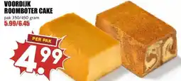 MCD Supermarkt Voordijk roomboter cake aanbieding