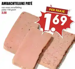 MCD Supermarkt Ambachtelijke paté aanbieding