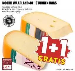 MCD Supermarkt Noord Waarland 48+ stukken kaas aanbieding