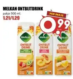 MCD Supermarkt Melkan ontbijtdrink aanbieding