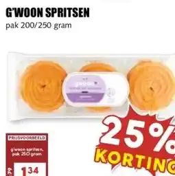 MCD Supermarkt g'woon spritsen aanbieding