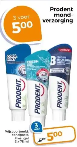 Trekpleister Prodent mond- verzorging aanbieding