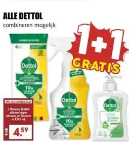 MCD Supermarkt Alle Dettol aanbieding
