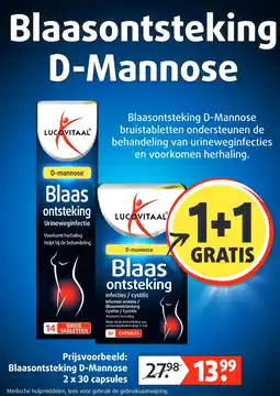 Lucovitaal Blaasontsteking D-Mannose aanbieding