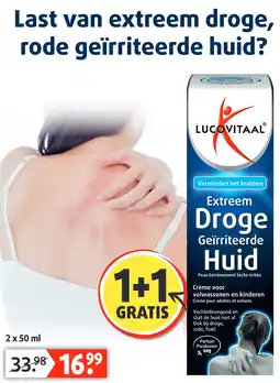 Lucovitaal Extreem Droge Geïrriteerde Huid aanbieding