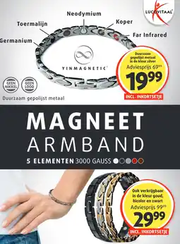 Lucovitaal MAGNEET ARMBAND aanbieding