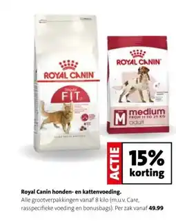 Intratuin Royal Canin honden en kattenvoeding aanbieding