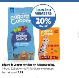 Intratuin Edgard & Cooper honden en kattenvoeding aanbieding