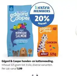 Intratuin Edgard & Cooper honden- en kattenvoeding. aanbieding