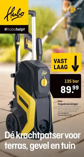 Hubo hogedrukreiniger 2400W
