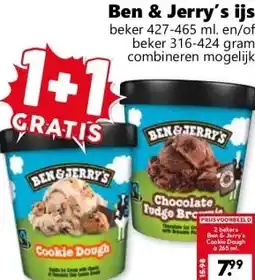 CoopCompact Ben & Jerry's ijs aanbieding