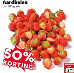 Coop Aardbeien aanbieding