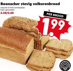 CoopCompact Boonacker stevig volkorenbrood aanbieding