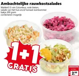 Coop Ambachtelijke rauwkostsalades aanbieding