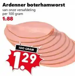 CoopCompact Ardenner boterhamworst aanbieding