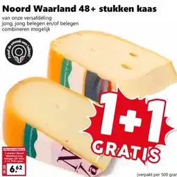 CoopCompact Noord Waarland 48+ stukken kaas aanbieding
