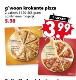CoopCompact g'woon krokante pizza aanbieding