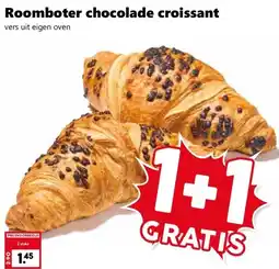 Coop Roomboter chocolade croissant aanbieding
