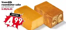 Coop Voordijk roomboter cake aanbieding