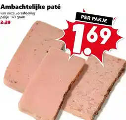 Coop Ambachtelijke paté aanbieding