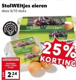 Coop StolWEltjes eieren aanbieding