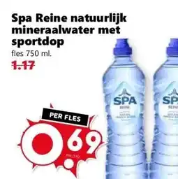 CoopCompact Spa Reine natuurlijk mineraalwater met sportdop aanbieding