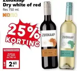 CoopCompact Zuidkaap Dry white of red aanbieding