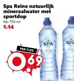 Coop Spa Reine natuurlijk mineraalwater met sportdop aanbieding