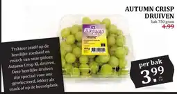 Coop AUTUMN CRISP DRUIVEN aanbieding