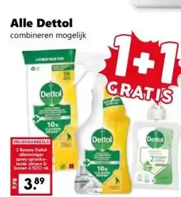 Coop Alle Dettol aanbieding